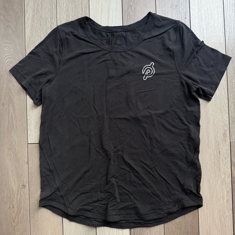 Peloton Black Short Sleeve Women's Tee